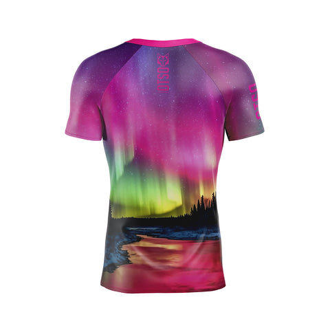 Camiseta manga corta hombre - Auroras boreales