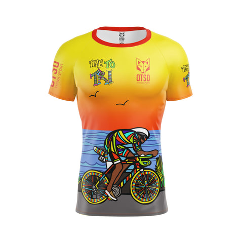 Camiseta manga corta hombre - Time to Tri Bike