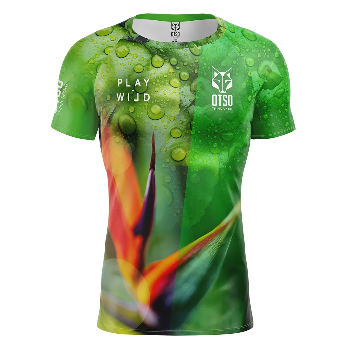 Men's short sleeve padel t-shirt - Paradise