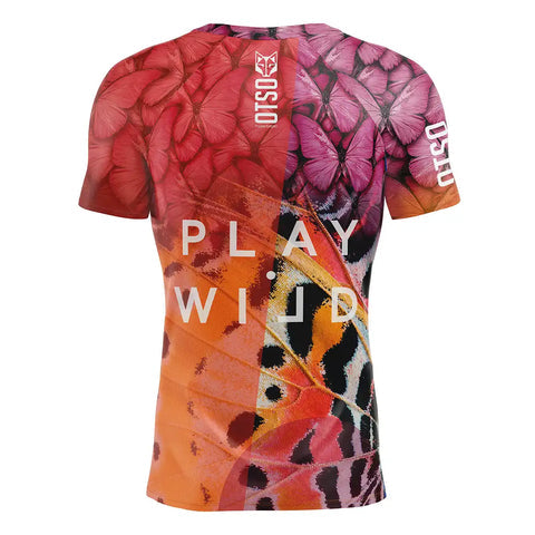 Men's short sleeve padel t-shirt - Wings