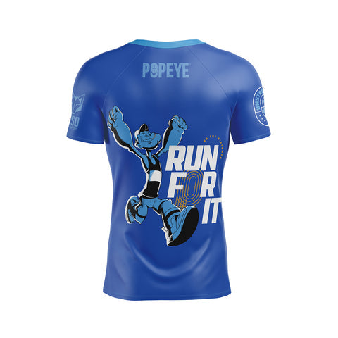 Men's short sleeve t-shirt - Popeye Run For It