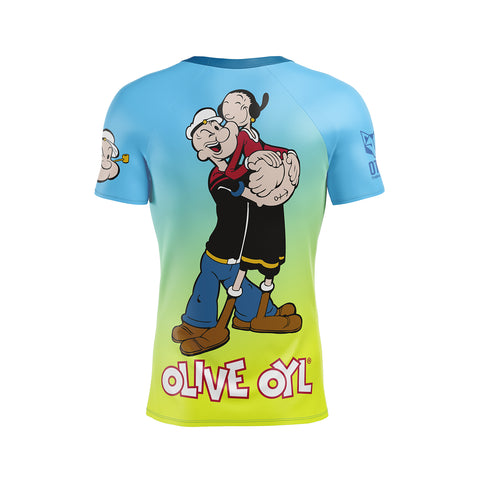 Men's short sleeve t-shirt - Popeye &amp; Olive