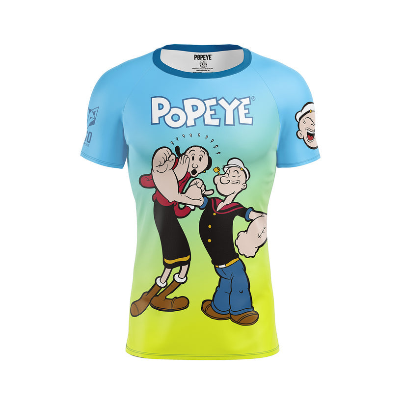 Men's short sleeve t-shirt - Popeye &amp; Olive