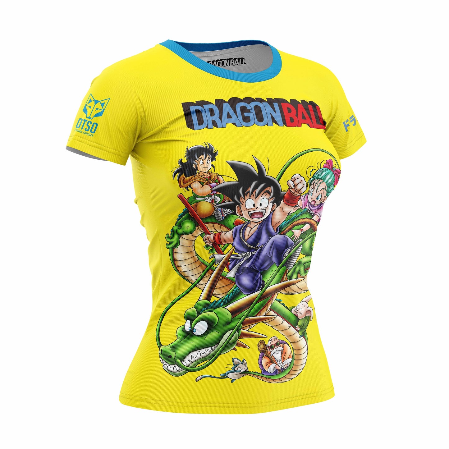 Camiseta manga corta mujer - Dragon Ball Goku Shenron