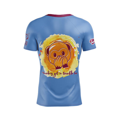 Camiseta manga corta hombre - Emoji Monkey See
