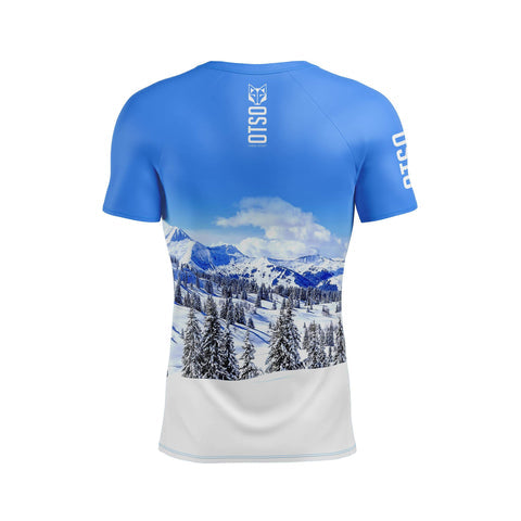 Men's short sleeve t-shirt - Snow Forest