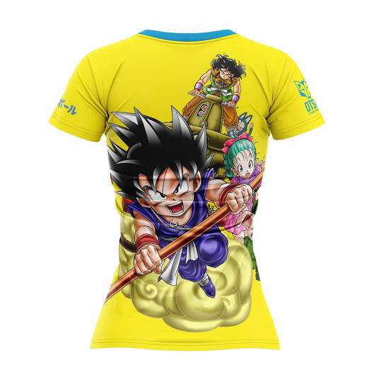 Camiseta manga corta mujer - Dragon Ball Goku Shenron