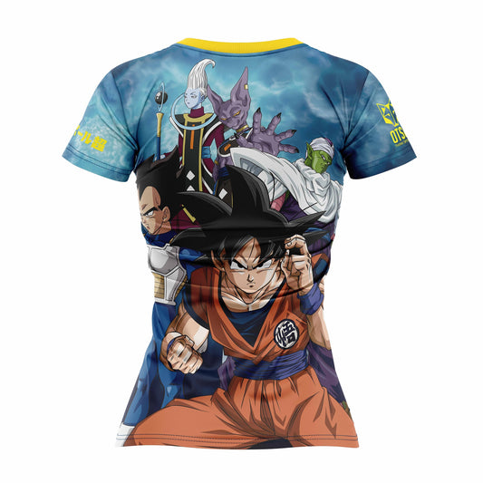 Camiseta manga corta mujer - Dragon Ball Super Goku Vegeta