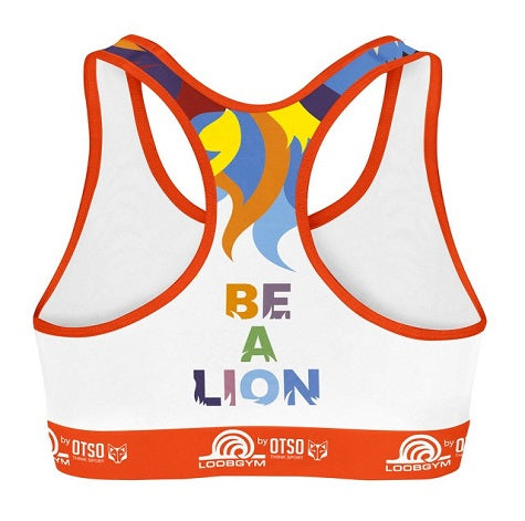 Top BE A LION (lycra brillant) - OUTLET