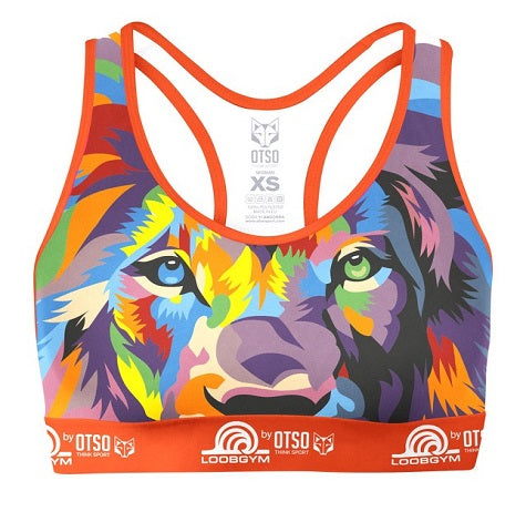 BE A LION Top (shiny lycra) - OUTLET