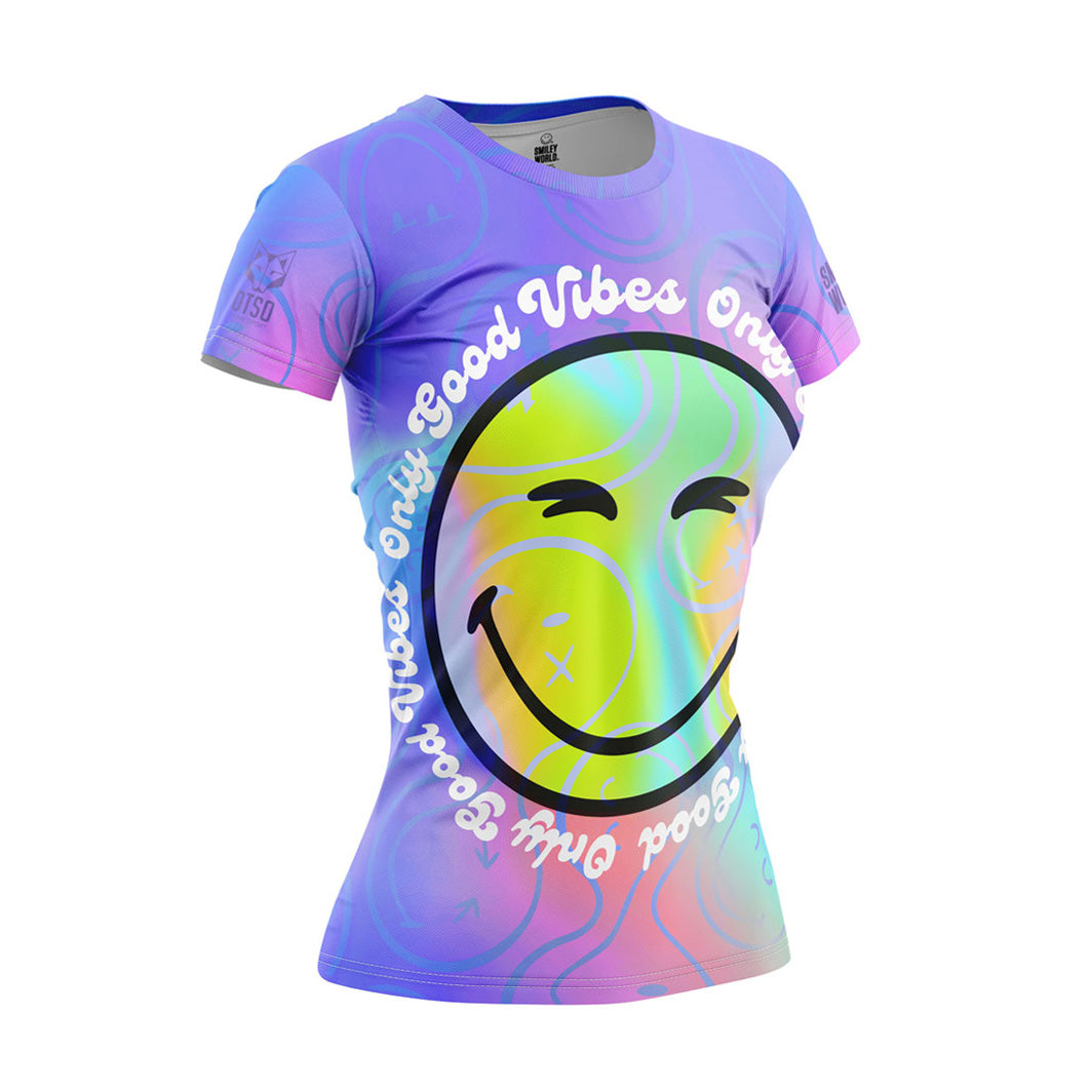 Women's short sleeve t-shirt - SmileyWorld Vibes