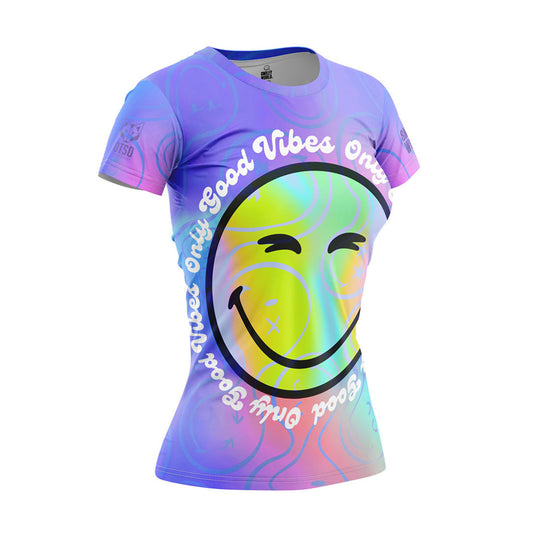 Camiseta manga corta mujer - SmileyWorld Vibes