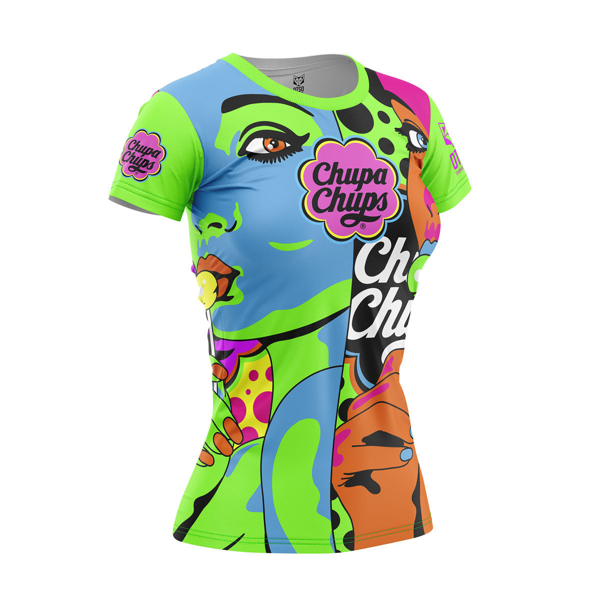 Camiseta manga corta mujer - Chupa Chups Warhool