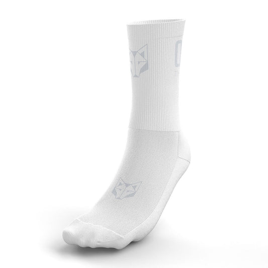 Multisport Medium Cut Socks - Full White