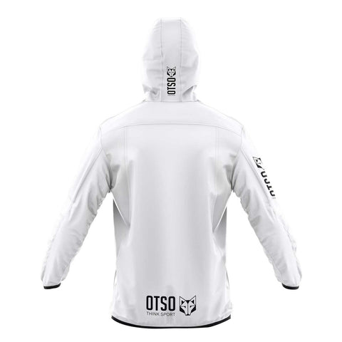 Waterproof Jacket - White &amp; Black