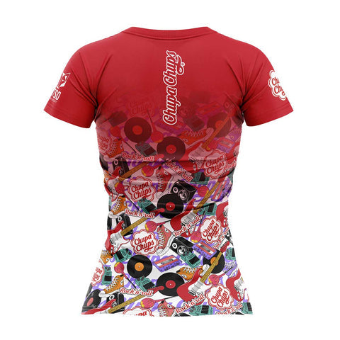 Women's short sleeve t-shirt - Chupa Chups Rock'n'Roll