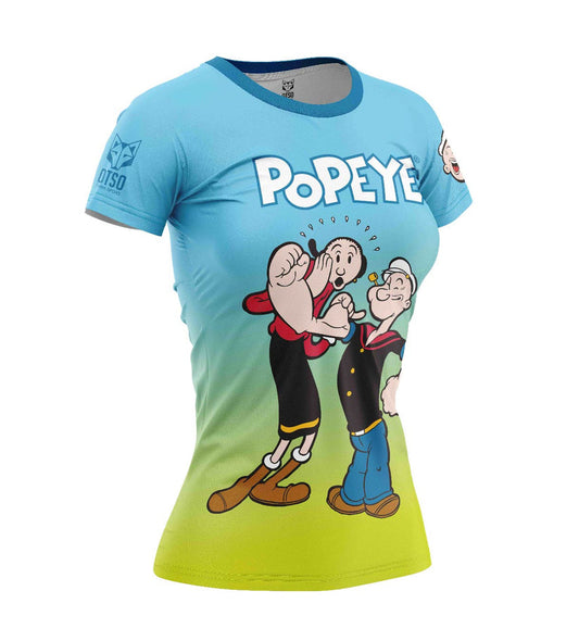 Women's short sleeve t-shirt - Popeye &amp; Olive