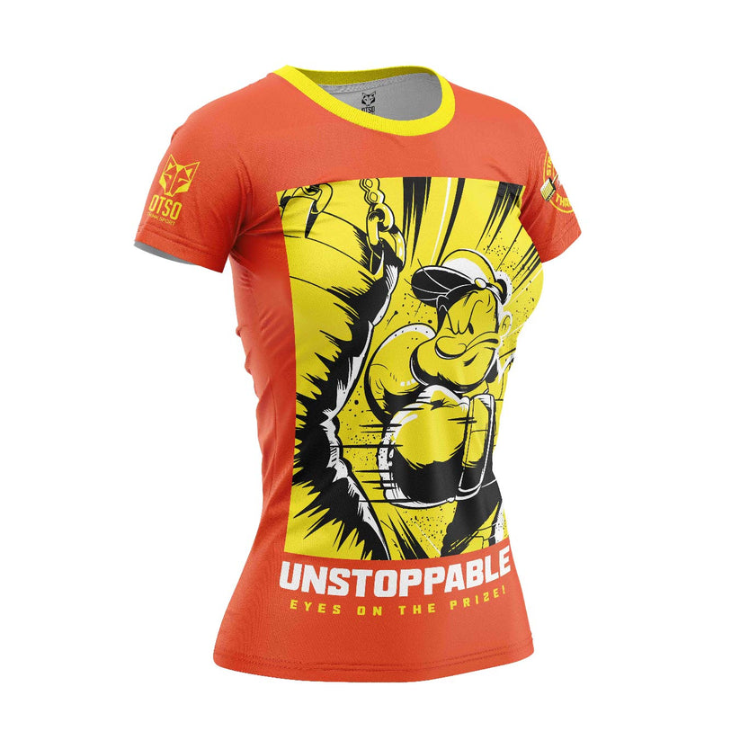 Women's short sleeve t-shirt - Popeye Unstoppable