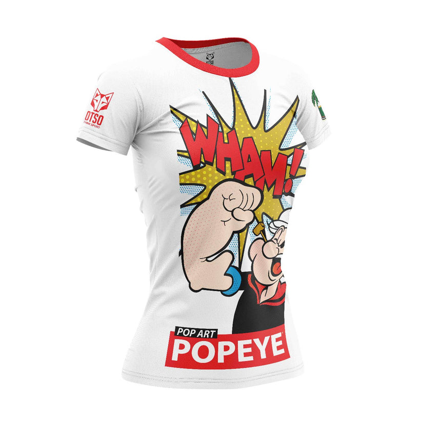 Women's short sleeve t-shirt - Popeye Pop Art