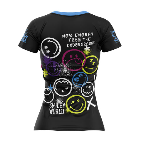 Women's short sleeve t-shirt - SmileyWorld Believe