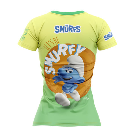 Camiseta manga corta mujer - Smurf Running