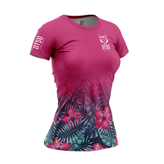 Camiseta manga corta mujer - Tropical