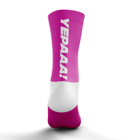 Multisport Medium Cut Socks - Yepaaa! Pink (Outlet)