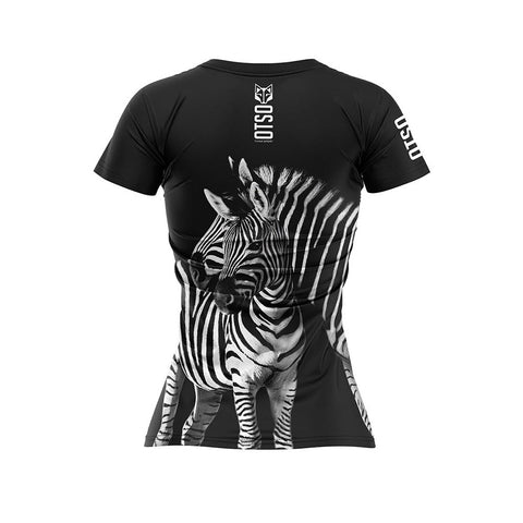 Women's short sleeve t-shirt - Zebra