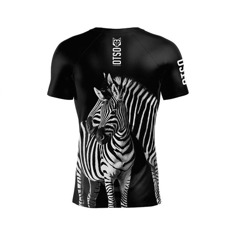 Men's short sleeve t-shirt - Zebra