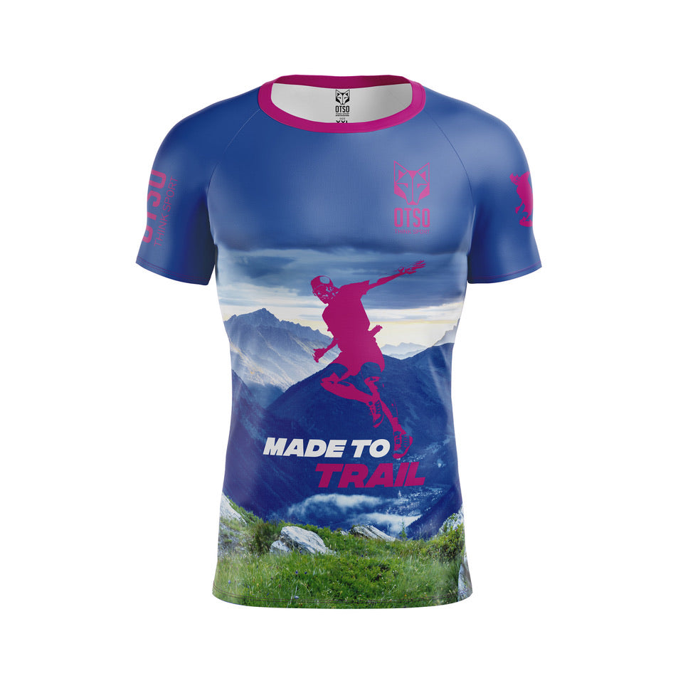 Camiseta manga corta hombre - Made To Trail