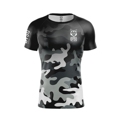 Men's short sleeve t-shirt - Camo Blue