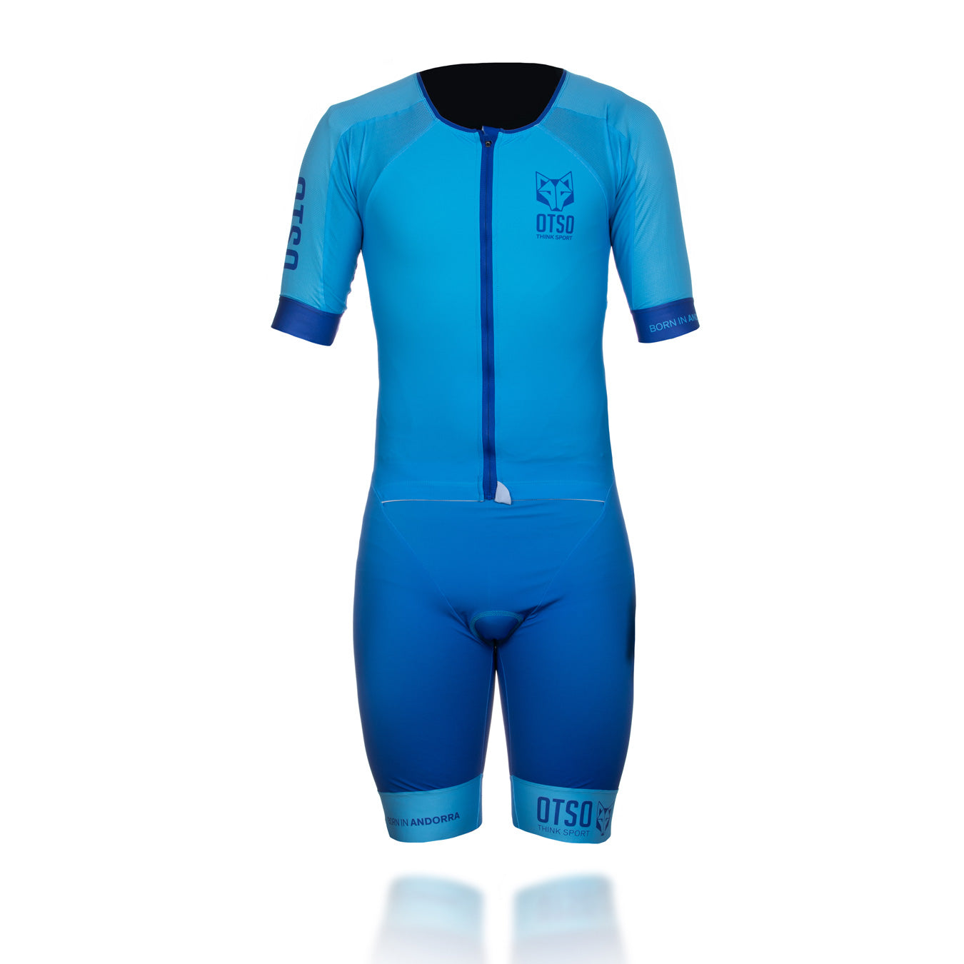 Mono de triatlón hombre - Light Blue & Electric Blue (Outlet)