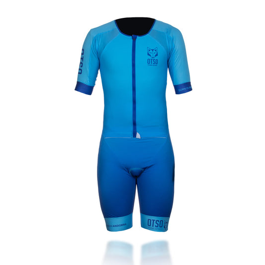 Men's Triathlon Suit - Light Blue &amp; Electric Blue (Outlet)