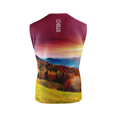 Men's sleeveless t-shirt - Autumn