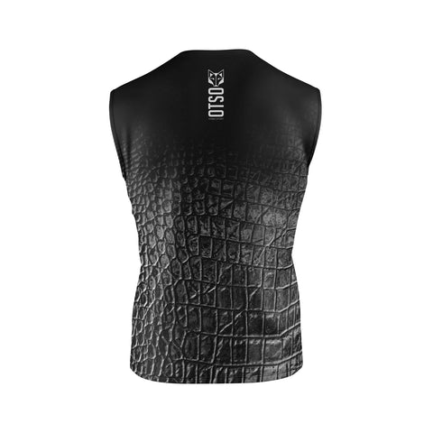 Men's sleeveless t-shirt - Black Snake