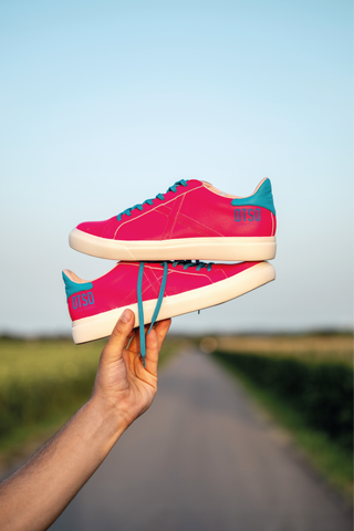 Sneakers OTSO X Munich Rosa magenta - Hombre