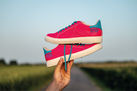 Sneakers OTSO X Munich Rosa magenta - Mujer