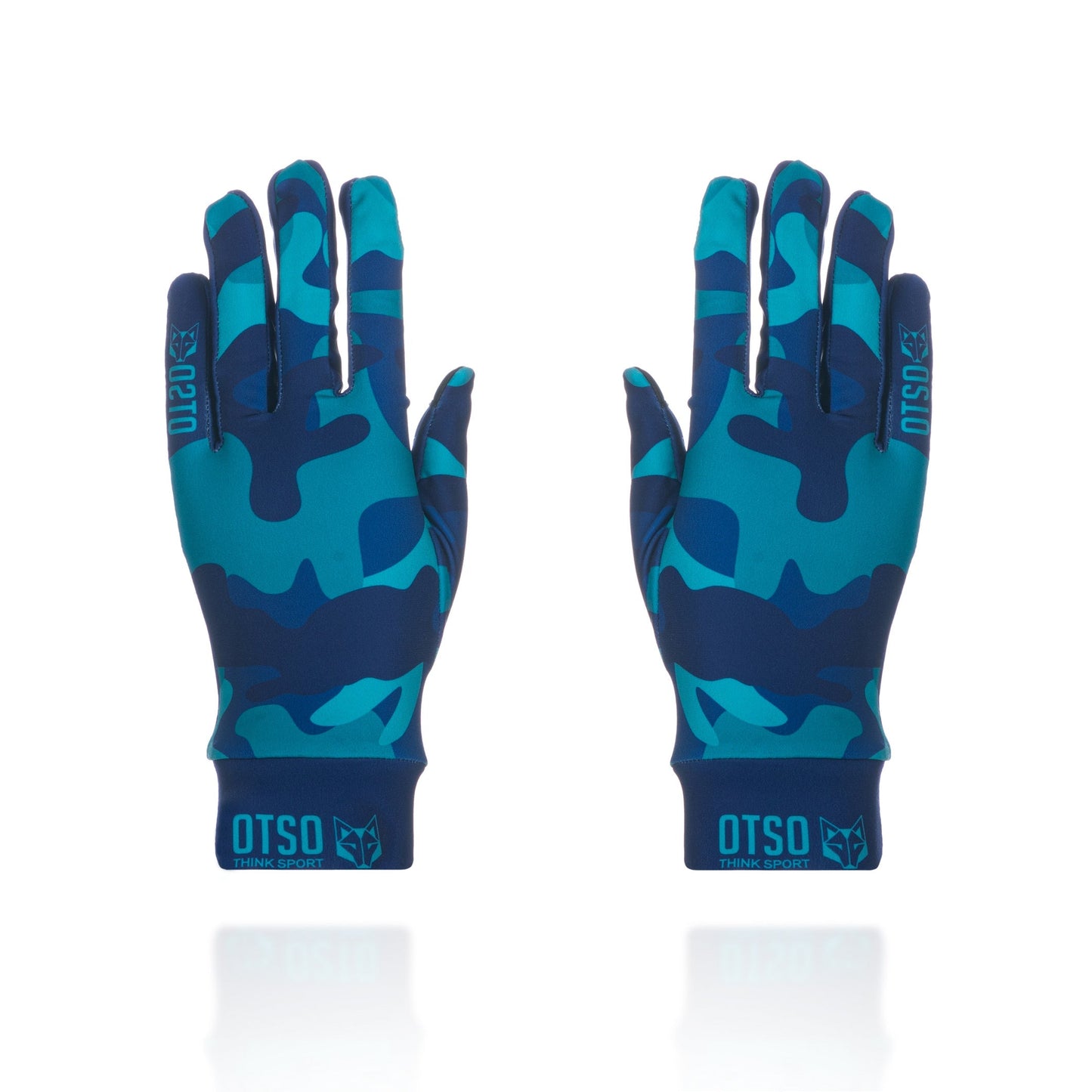 Gloves - Camo Blue