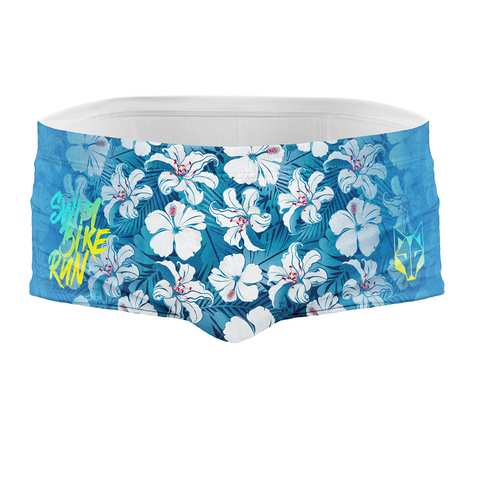 Men's swim trunks - Running Stones Blue