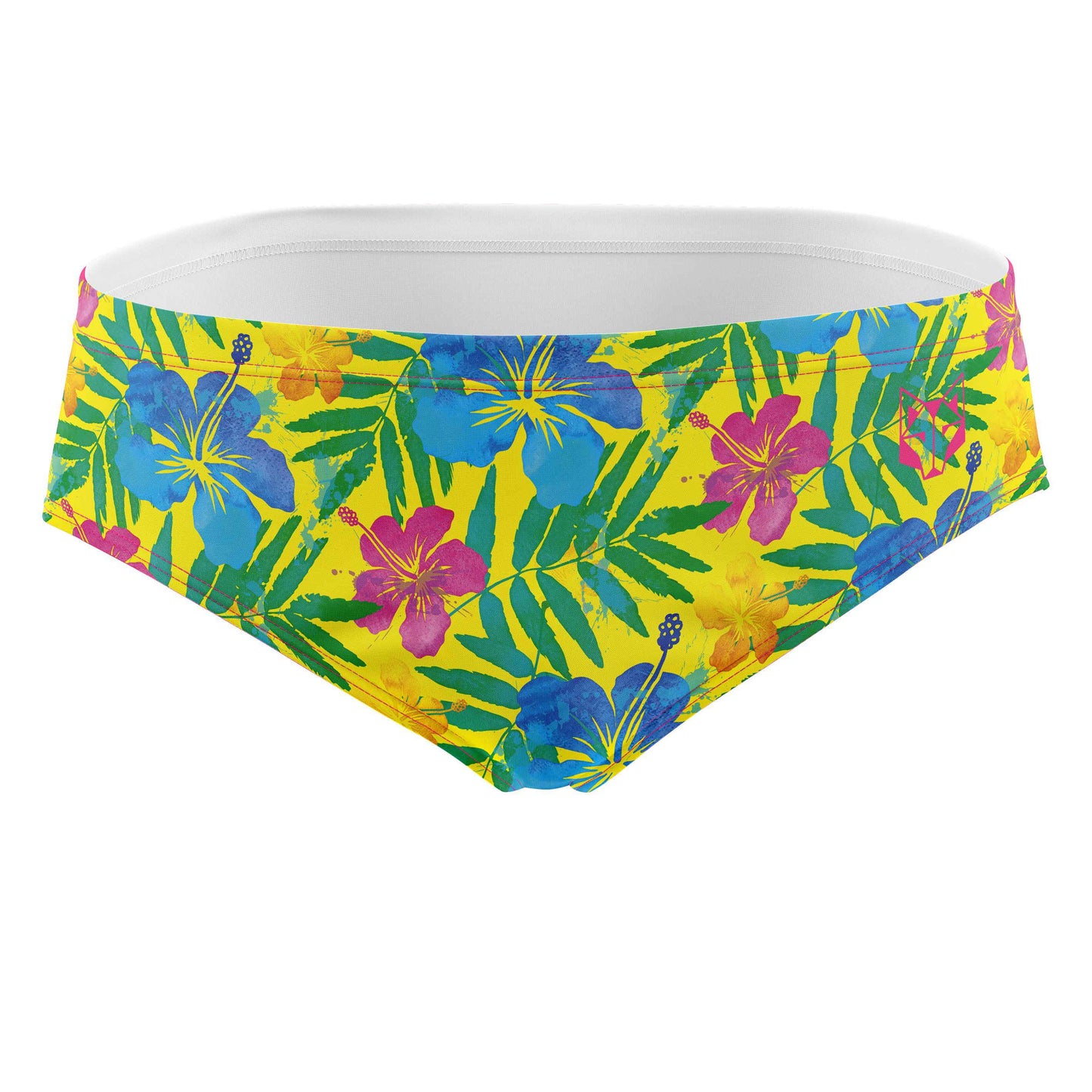 Men's swim briefs - Floral