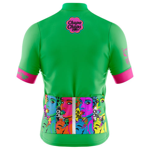 Men's short sleeve cycling jersey - Chupa Chups Warhool (OUTLET)