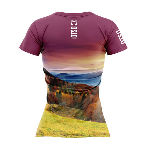 Women's short sleeve t-shirt - Autumn