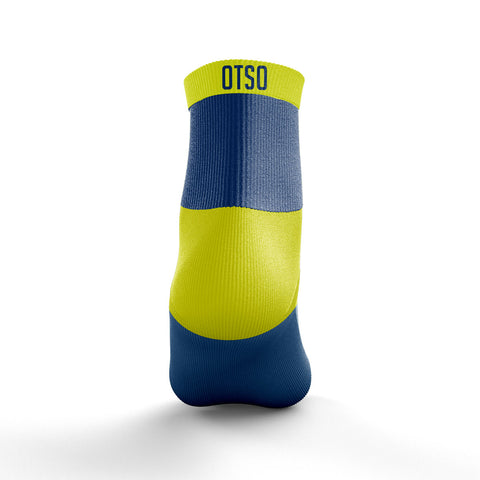 Multisport Low Cut Socks - Electric Blue &amp; Yellow