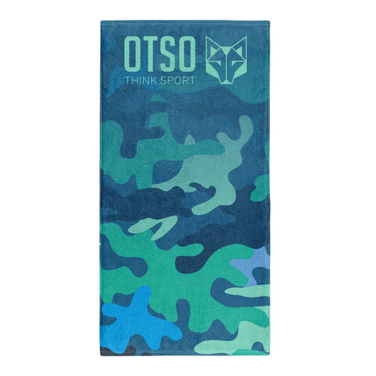 Microfiber Towel - Camo Blue