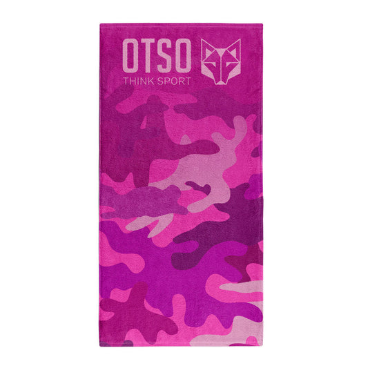 Microfiber Towel - Camo Pink