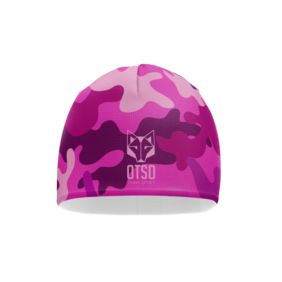 Beanie - Camo Pink