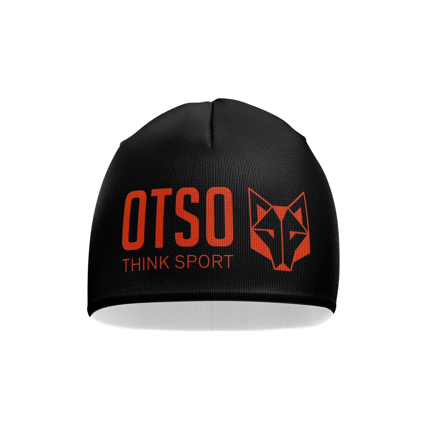 Gorro - Black & Fluo Orange