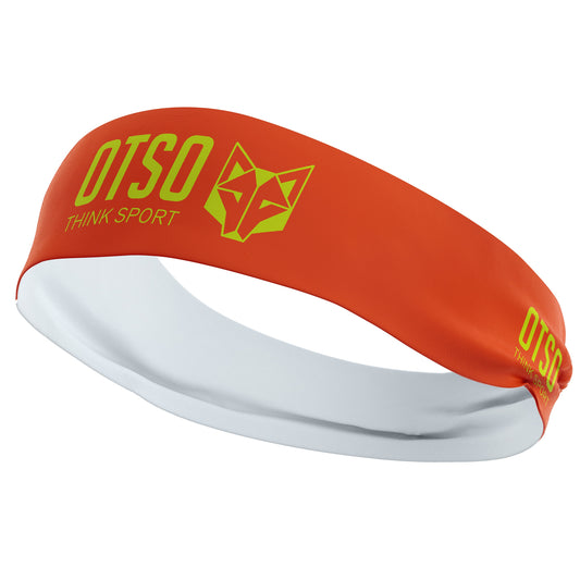 Headband - OTSO Sport Fluo Orange / Fluo Yellow 10 cm