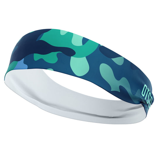 Headband - Camo Blue 10 cm