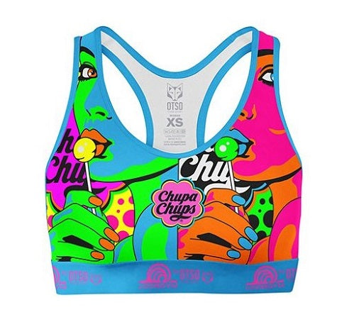 Top CHUPA-CHUPS (lycra brillante) - OUTLET